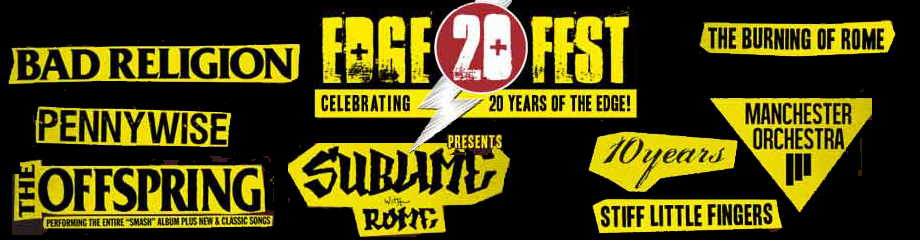 Edgefest: The Offspring, Sublime with Rome