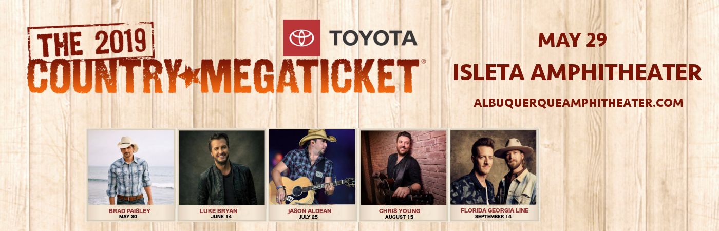 2019 Country Megaticket Tickets (Includes All Performances)