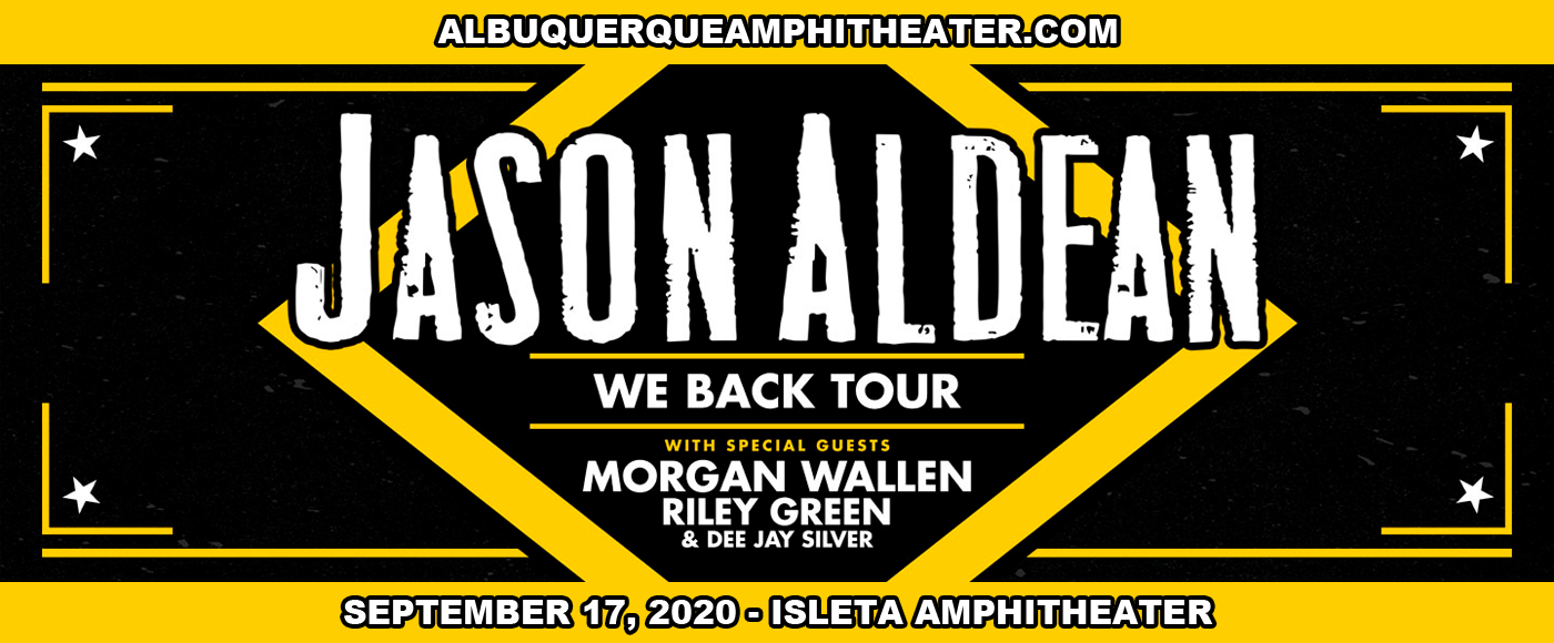 Jason Aldean, Brett Young, Mitchell Tenpenny & Dee Jay Silver [CANCELLED]