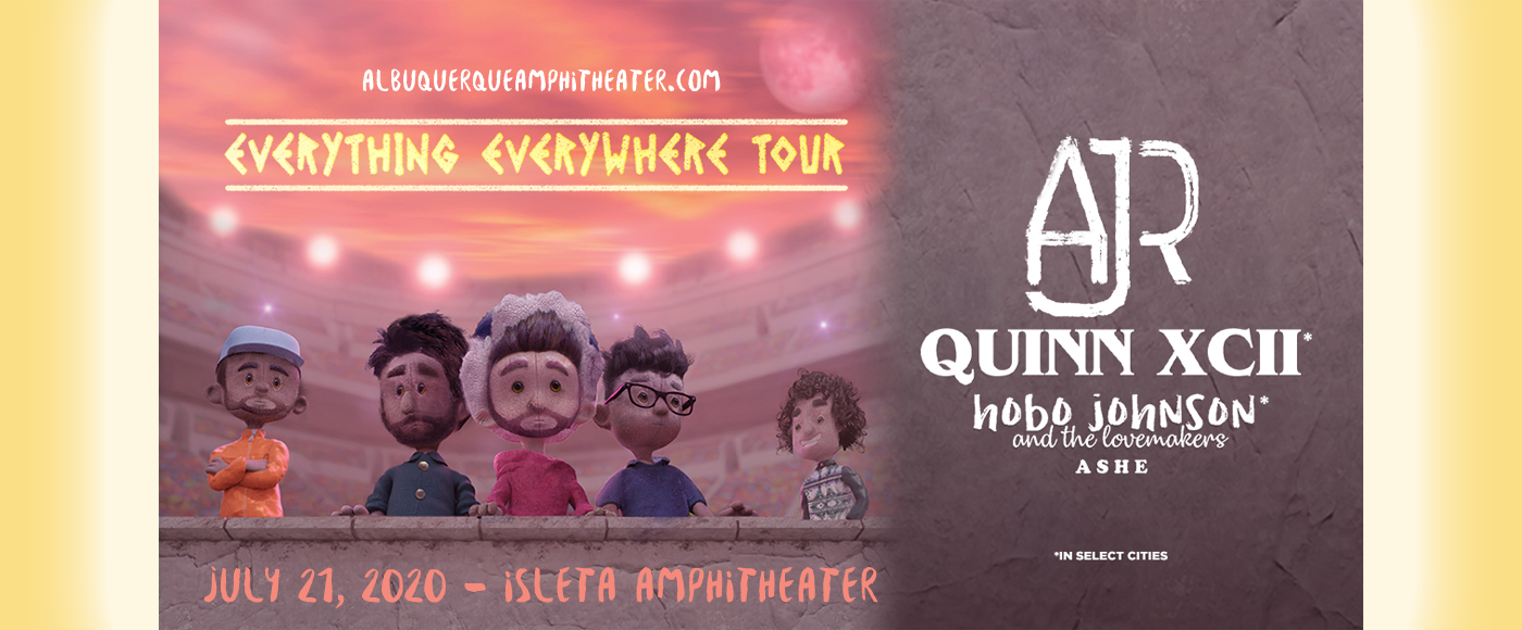 AJR, Quinn XCII & Hobo Johnson and The Lovemakers [CANCELLED]