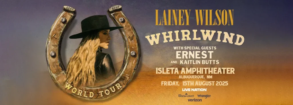 Lainey Wilson at Isleta Amphitheater